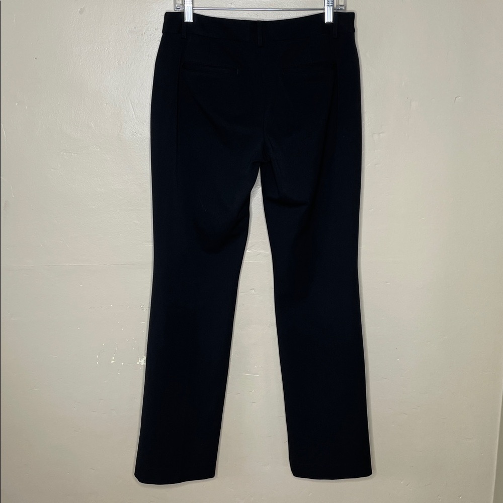 EXPRESS Black Trouser Pants Stretch EDITOR BARELY BOOT Low Rise Career 8R - Picture 2 of 11